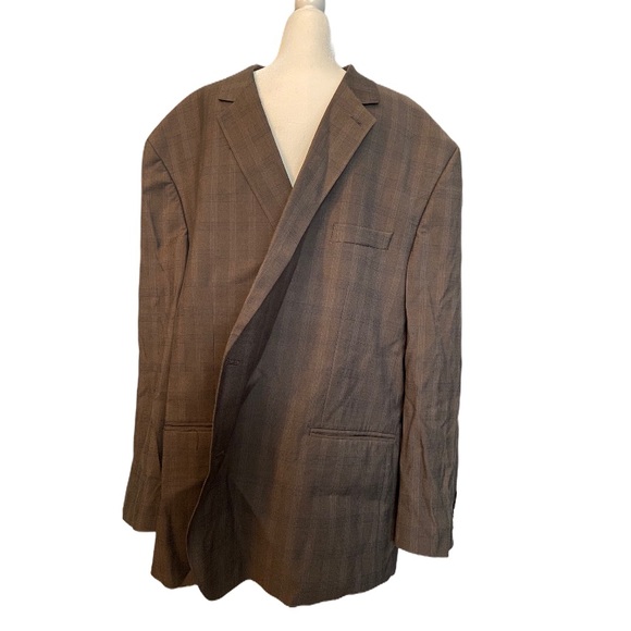 Other - Michael Kors 58R Men’s Gray Cross Pattern Blazer